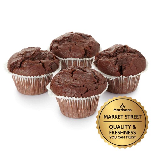 Market Street Triple Chocolate Muffins 