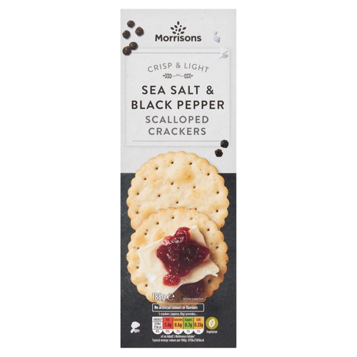 Morrisons salt pepper crackers