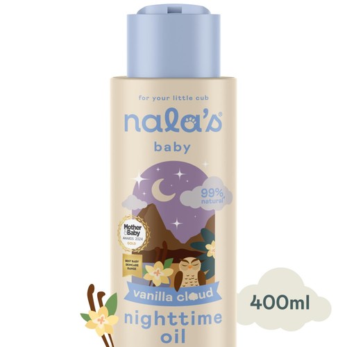 Nala's Baby baby nighttime oil vanilla cloud