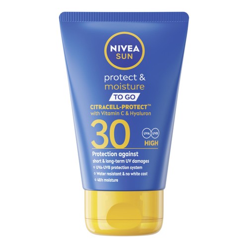 Nivea Adults Protect & Moisture To Go SPF 30 Travel Size 50ML