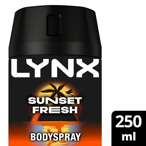 Lynx Body Spray Sunset Fresh 250ml