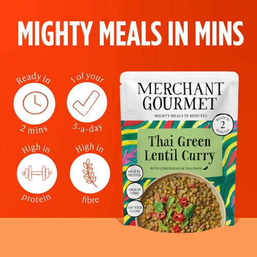 Merchant Gourmet Thai Green Lentil Curry 280g