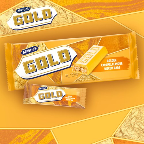 McVitie's Gold Bars 14 x 18.3g