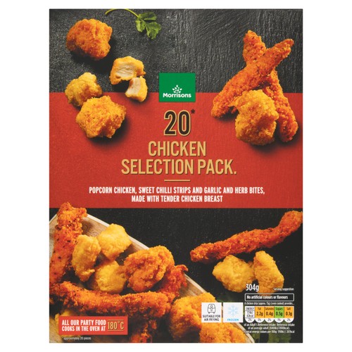 Morrisons 20 Piece Chicken Selection Pack 