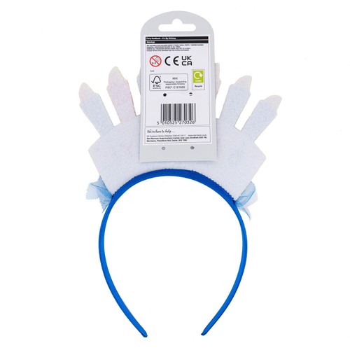 Nutmeg It's My Birthday Headband Blue