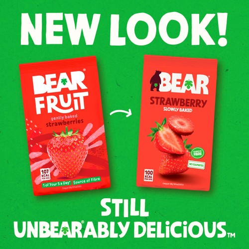 BEAR Fruit Dried Strawberries