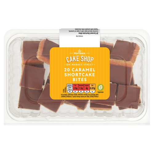 Morrisons Caramel Shortcake Bites