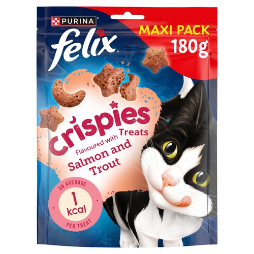 Felix Crispies Cat Treats Salmon & Trout