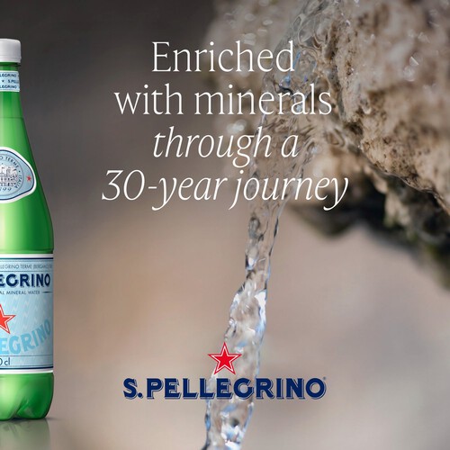 San Pellegrino Sparkling Natural Mineral Water 