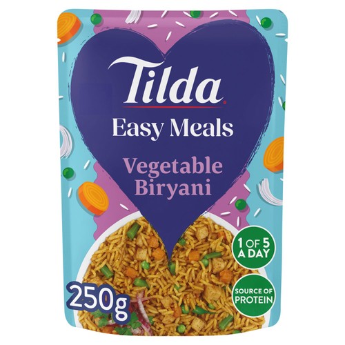 Tilda Easy Meals Vegetable Biryani 250g