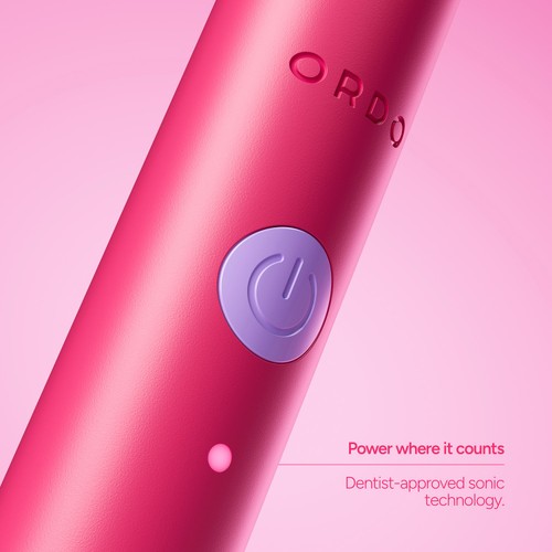 Ordo Sonic Edge Rechargeable Toothbrush Paradise Pink