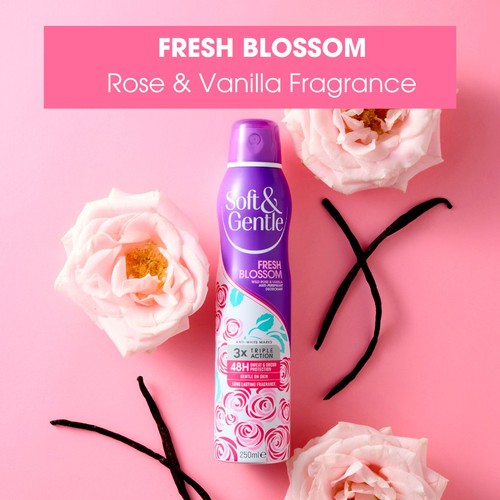 Soft & Gentle Fresh Blossom Anti-Perspirant Spray