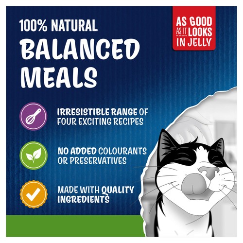 Felix As Good As It Looks Favourites With Veg In Jelly Wet Cat Food 12x85g