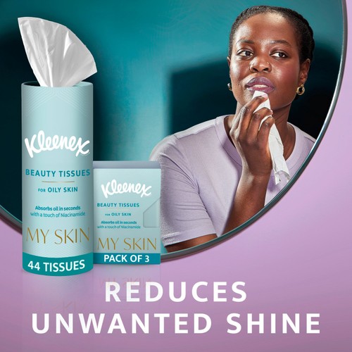 Kleenex Myskin Oily Travel Packs