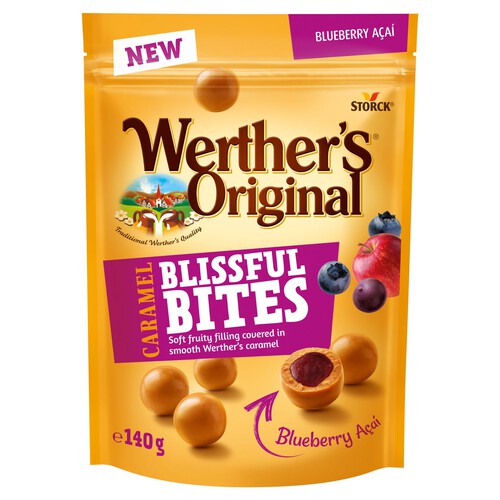 Werther's Original Blissful Bites Blueberry Acai 