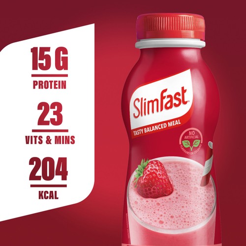 Slim-Fast Milkshake Strawberry