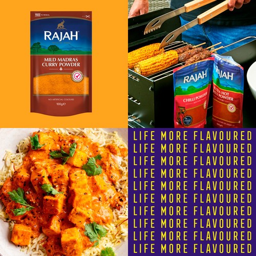 Rajah Mild Madras Curry Powder 100g
