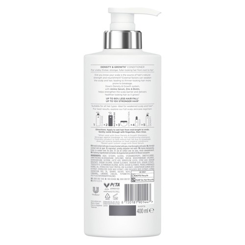 Dove Conditioner Density & Growth 
