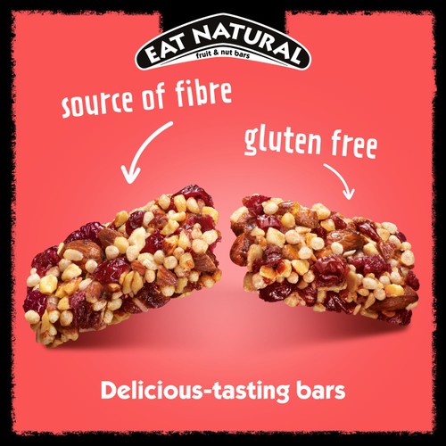 Eat Natural Cereal Bar Almond Cranberry & Pomegranate 