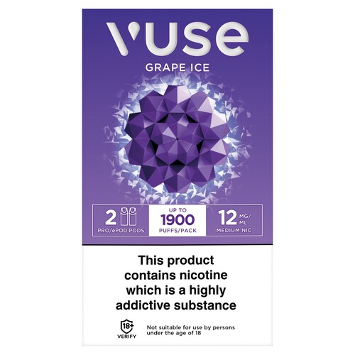 Vuse Epod Pods Grape Ice 12mg