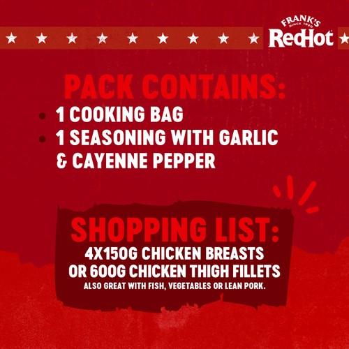 Frank's Buffalo New York Style Cook In Bag