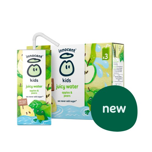 Innocent Kids Juicy Water Apples & Pears 3x200ml