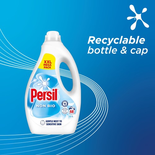 Persil Non Bio Liquid Laundry Washing Detergent 68 Washes