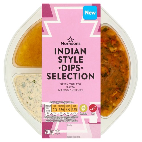 Morrisons Indian Style Dip Trio