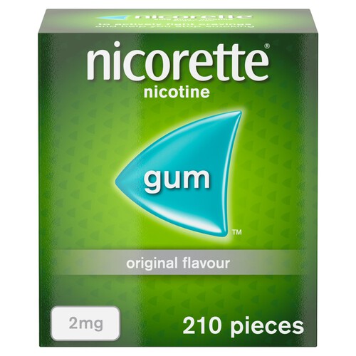 Nicorette Original 2mg  Gum (Stop Smoking Aid)