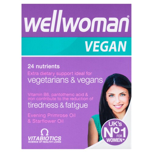 Vitabiotics Wellwoman Vegan Tablets