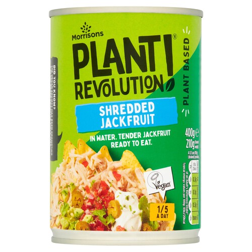 Morrisons Plant Revolution Shredded Jackfruit In Water (400g)