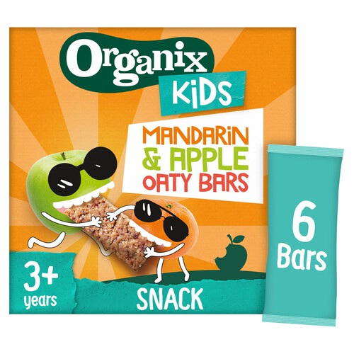 Organix Kids Marvellous Mandarin & Apple Oaty Bars