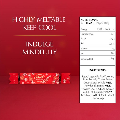 Lindt Lindor Milk Cracker 100g
