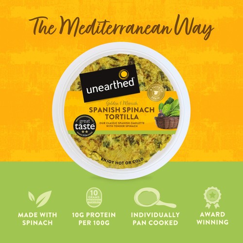 Unearthed Spanish Spinach Tortilla 250g