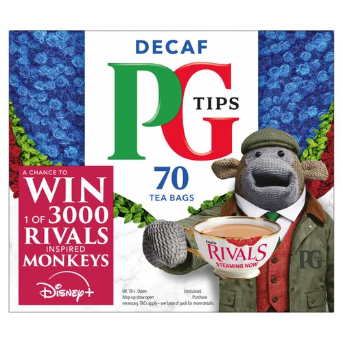 PG Tips Decaf 70 Tea Bags