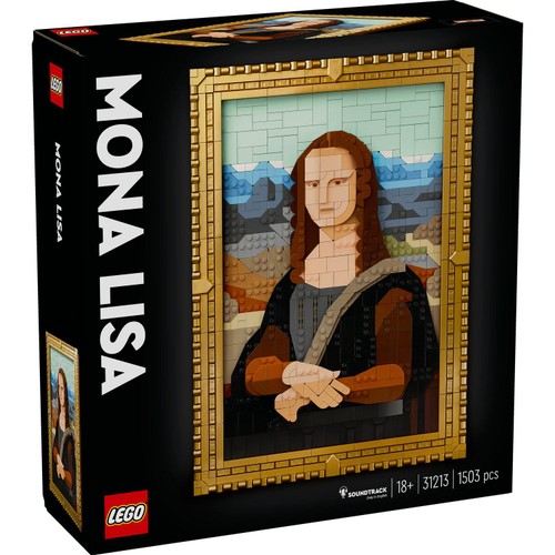 LEGO Art Mona Lisa Building Set for Adults 31213