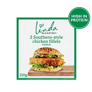 Linda McCartney 2 Vegan Southern Fried Chicken Style Fillets 210g