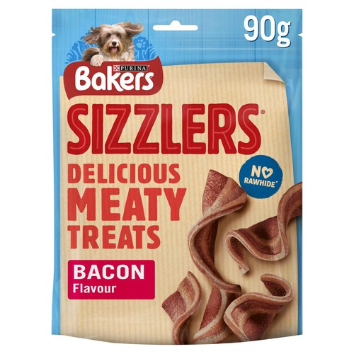 Bakers Sizzlers Dog Treat Bacon