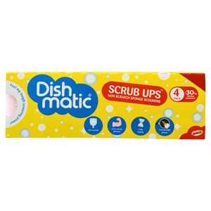 Dishmatic Scrub Ups Non Scratch