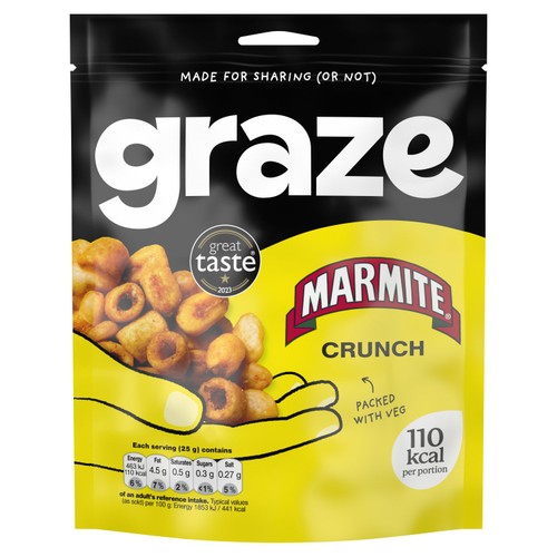 Graze Marmite Crunch 100g