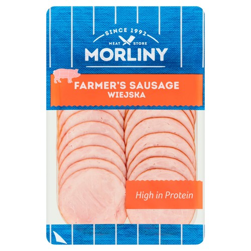 Morliny Polish Smoked Farmer's Sausage Wiejska