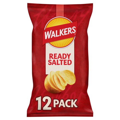 Walkers Ready Salted Multipack Crisps