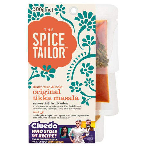 The Spice Tailor Tikka Masala Indian Curry Sauce Kit