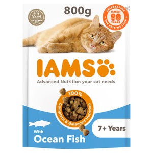 Iams Dry Cat Ocean Fish Senior