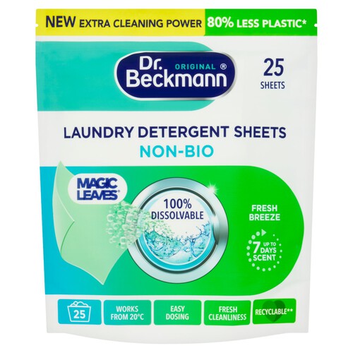 Dr. Beckmann Magic Leaves Laundry Detergent S Non Bio 25 Washes