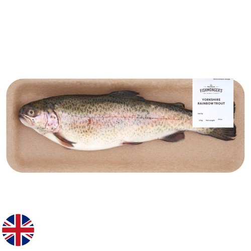 Morrisons British Whole Rainbow Trout 840g