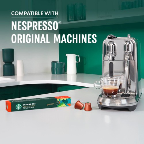 Starbucks by Nespresso Single-Origin Colombia Espresso Coffee Pods x10