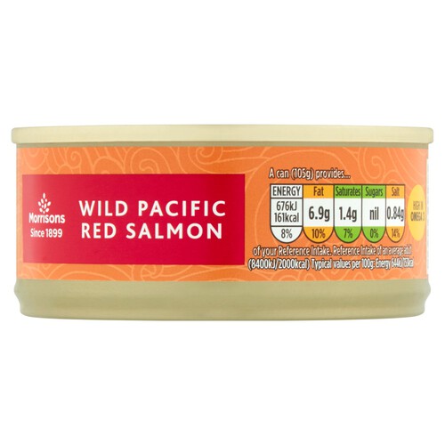 Morrisons Wild Pacific Red Salmon (105g)