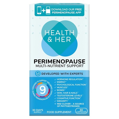 Health & Her perimenopause multi nutrient support