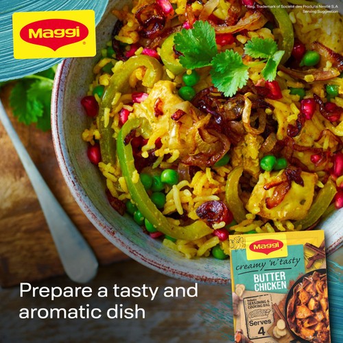 Maggi  Juicy Creamy Butter Chicken Herb and Spice Seasoning Mix